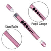 Reusable LED Penlight with Pupil Gauge for Medical Professionals