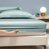 100% Bamboo Bed Sheet Set with Deep Pocket Fitted Sheet