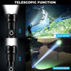 Linterna LED Recargable Táctica con Zoom