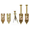 50-Piece Self-Drilling Drywall Anchor and Screw Kit