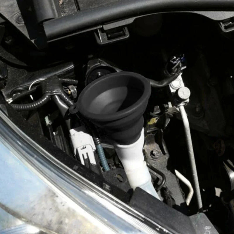 Collapsible Silicone Car Funnel