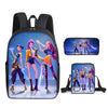 Kids' Cartoon School Backpack with Front Pocket