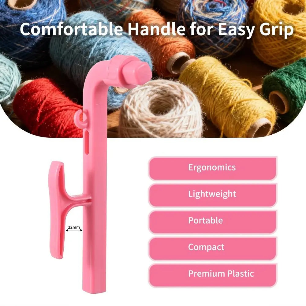3-in-1 Crochet Tension Regulator & Magic Ring Tool