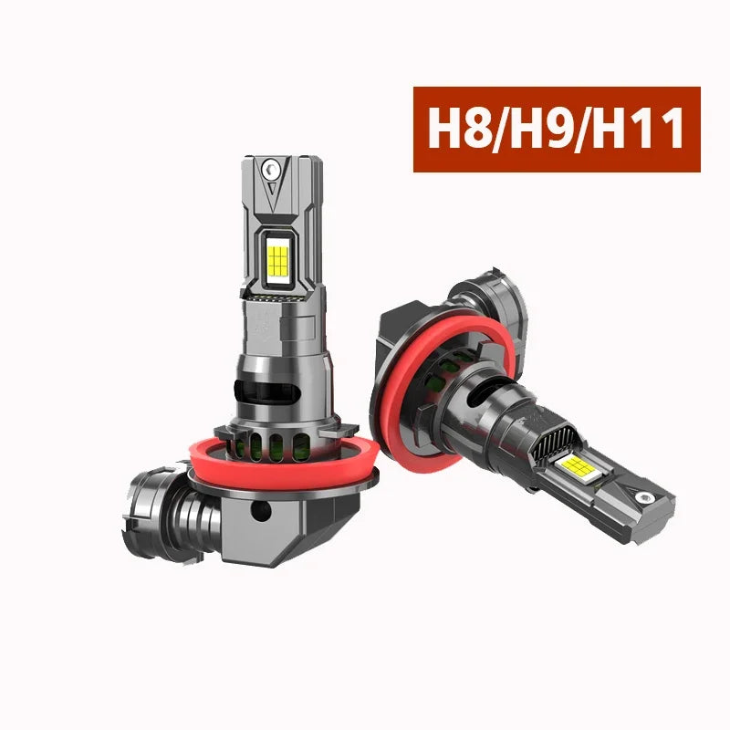 Canbus H4 LED Headlight Bulbs with 6000K White Beam