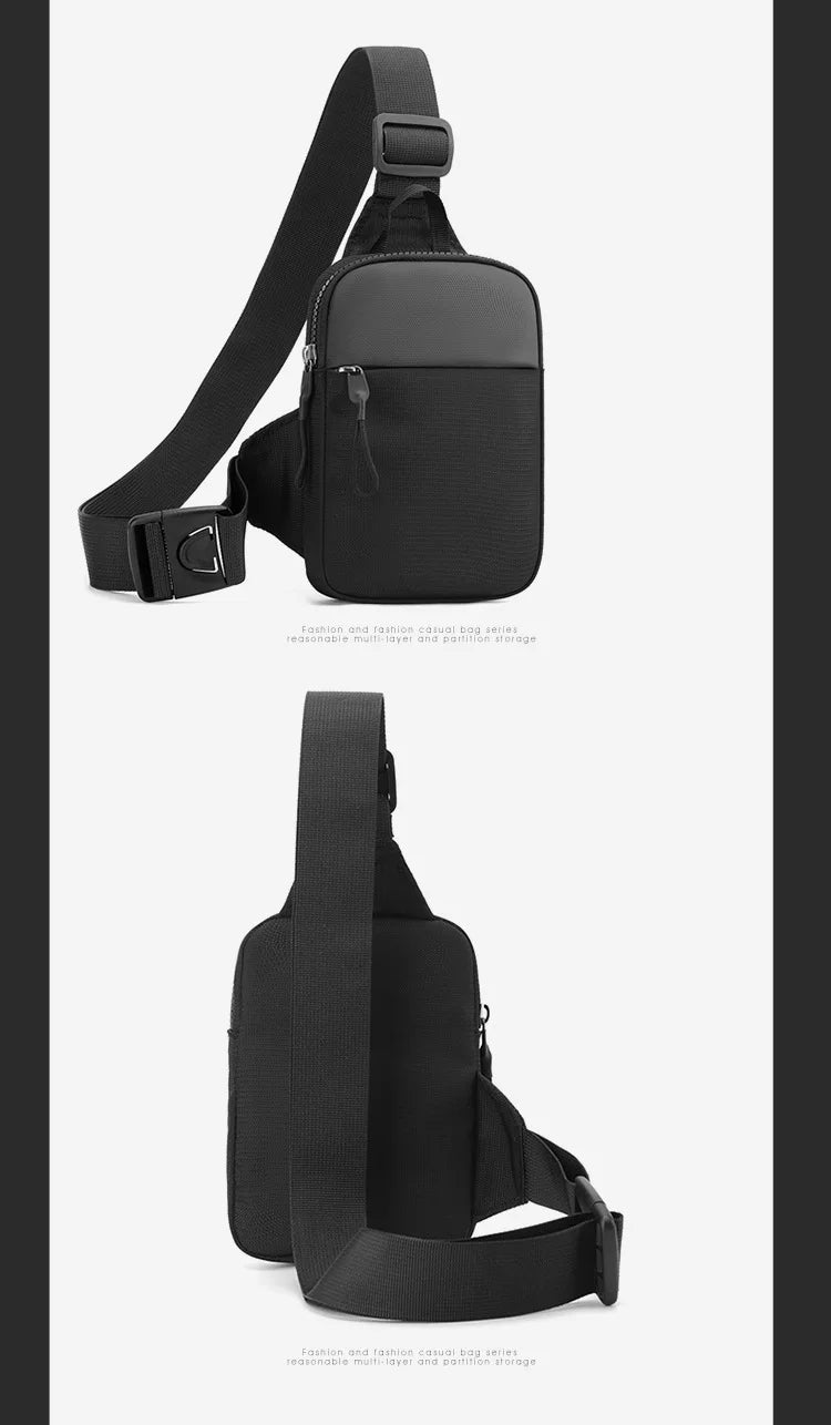 Men's Waterproof Crossbody Sling Bag