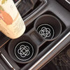 Non-Slip Silicone Car Cup Holder Coasters (Set of 2)