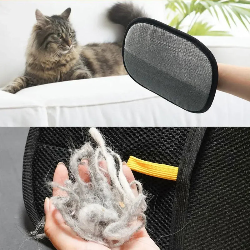 Pet Hair Removal Gloves for Furniture & Clothing