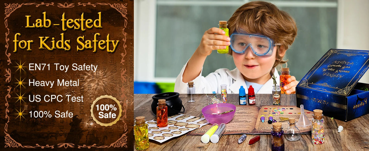 Fairy Potion Making Kit for Kids – Magical DIY Craft & Science Set