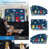 Telescopic Magnetic Car Window Shades with UV Protection and Insect Mesh