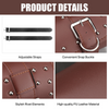 Motorcycle PU Leather Utility Saddlebag