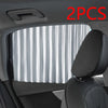 Magnetic Car Window Sun Shades - Set of 2