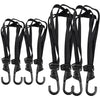 Heavy-Duty Motorcycle Luggage Strap with Elastic Helmet Net