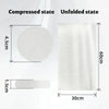 Disposable Compressed Travel Towels – Individually Wrapped Plant Fiber Towels