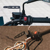 Motorcycle Z-Shaped Mirror Bracket for LED Light Mounting