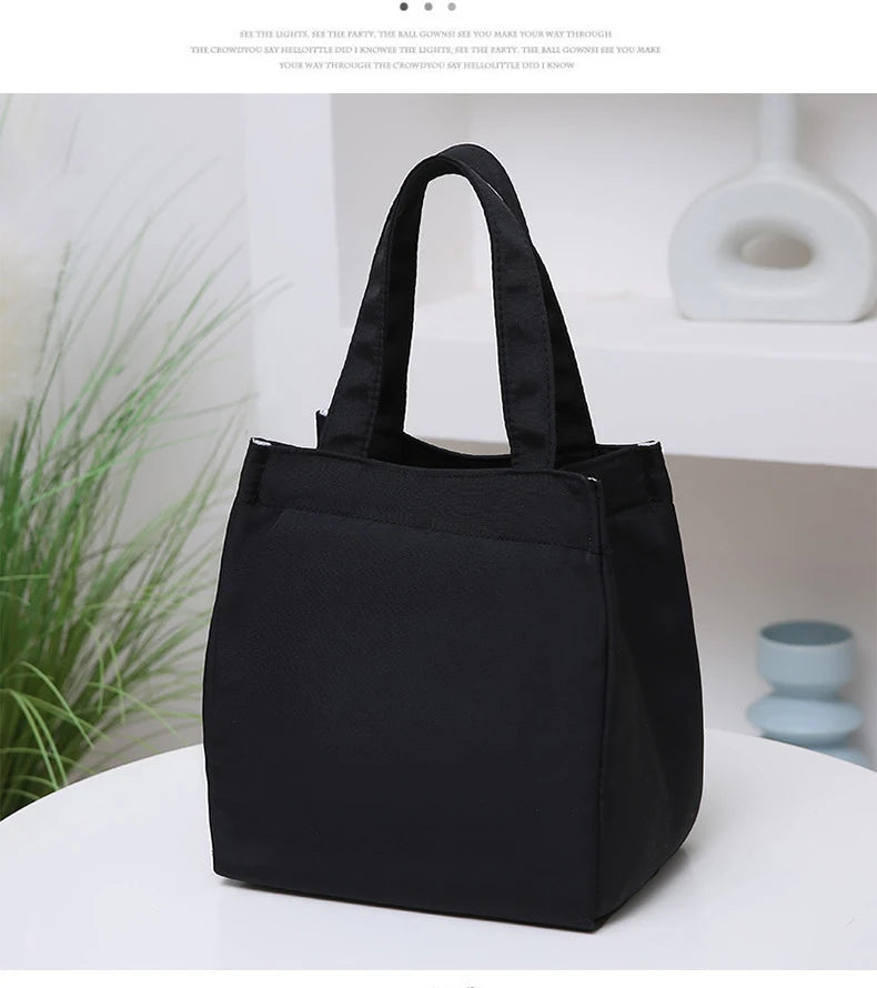 Insulated Lunch Bag with Top Handle for Work