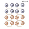 Pearl Brooch Pin Set – Versatile Double-Head Clips for Style and Function