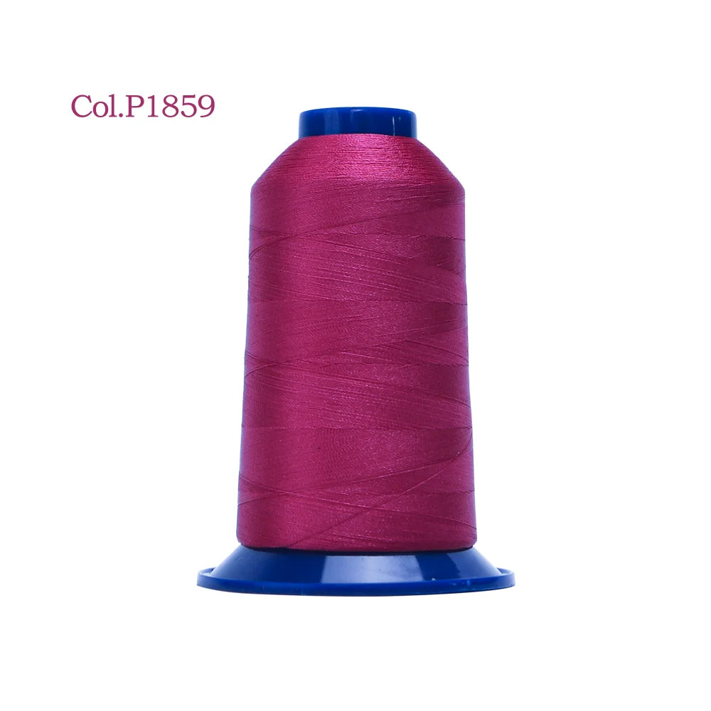 High-Tenacity Polyester Embroidery Thread (120D/2, 40wt) for Home & Industrial Machines