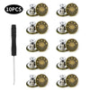 17mm Metal Snap Button Replacement Kit