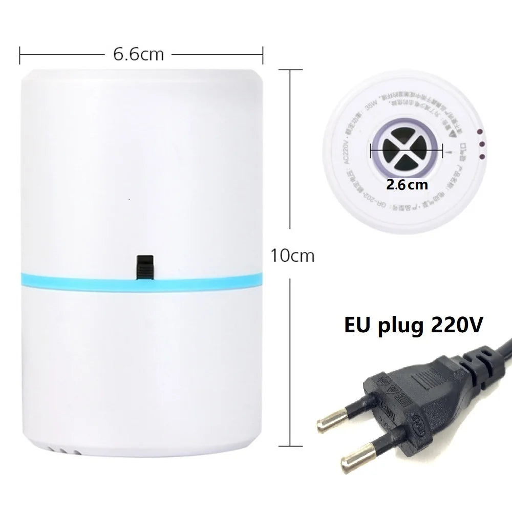 Electric Vacuum Compression Pump for Space-Saving Storage