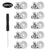 17mm Metal Snap Button Replacement Kit