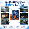Car Windshield Oil Film Remover with Built-In Brush
