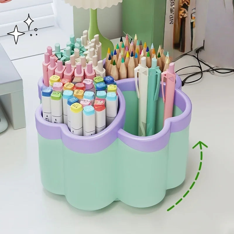 Spacious Desktop Storage Organizer for Office and Beauty Supplies
