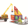 Magnetic Tiles Road Building Set for Kids