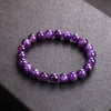Beruhigendes Amethyst Heilkristall-Armband
