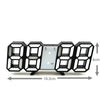 3D LED Digital Alarm Clock with Calendar and Temperature Display