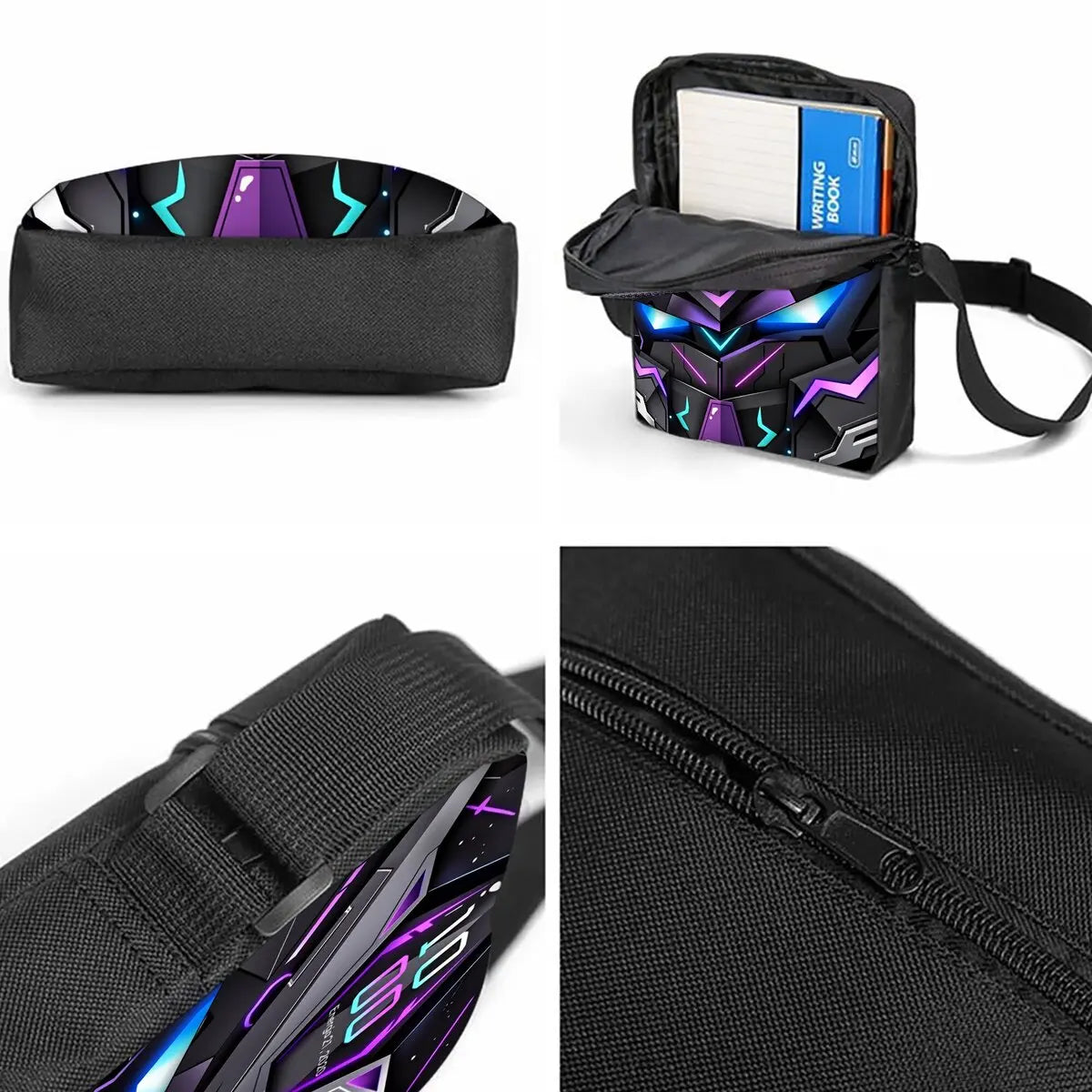 Mechanical Robot 3-Piece School Backpack Set