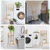 Self-Adhesive Wall Mount Broom & Mop Holder
