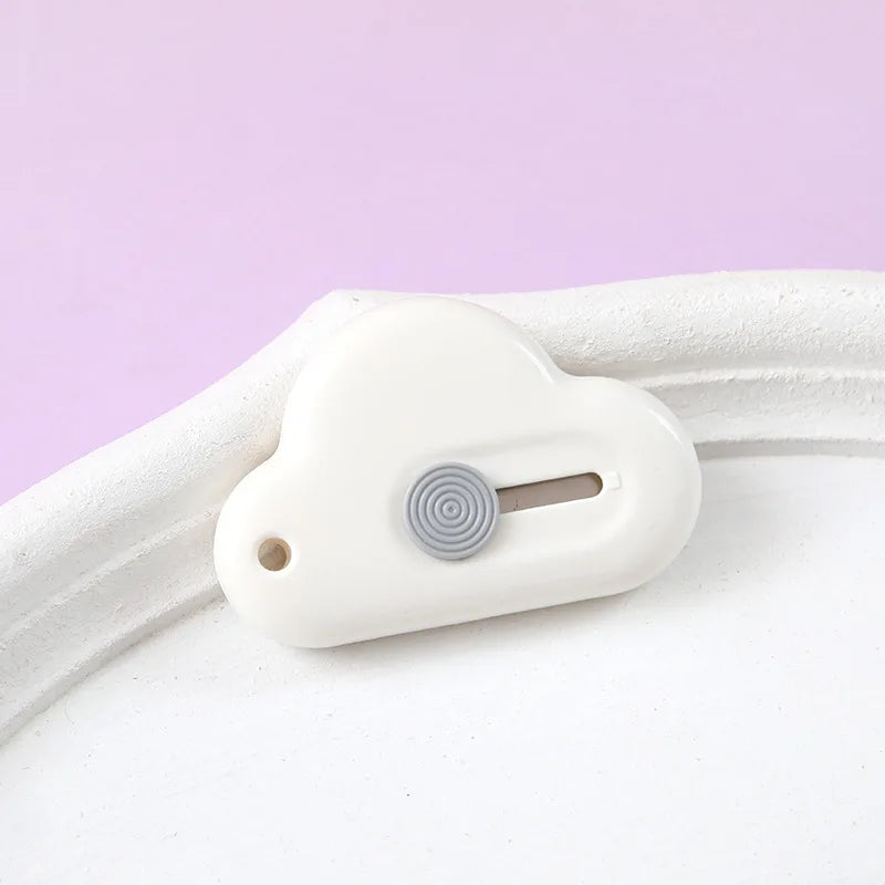 Cloud Mini Safety Cutter – Compact Letter Opener & Box Cutter