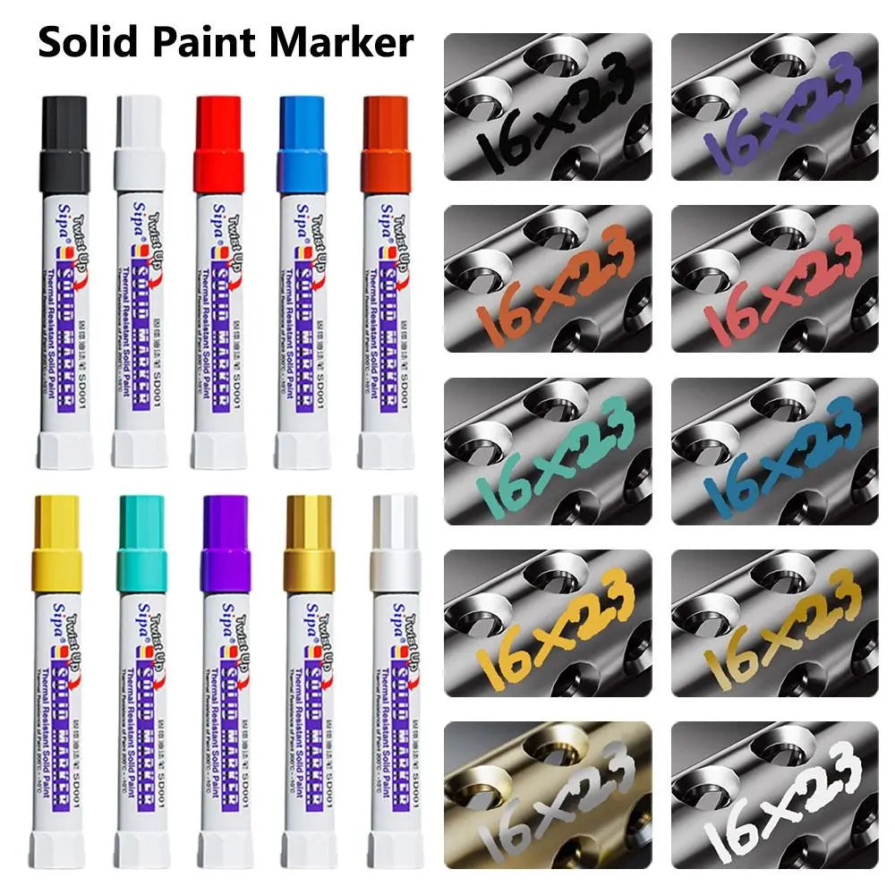 High-Temperature Resistant Solid Paint Marker Pen