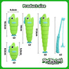 Telescoping Fishing Battle Game for Two Players