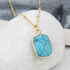 Turquoise Beaded Layering Necklace