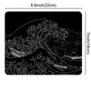 Extended Desk Mouse Pad with Stitched Edges & Non-Slip Rubber Base