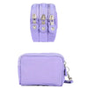 Multi-Layer Canvas Organizer Wallet with Zipper Pouch