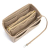 Felt Purse Organizer Insert with Zipper Compartment