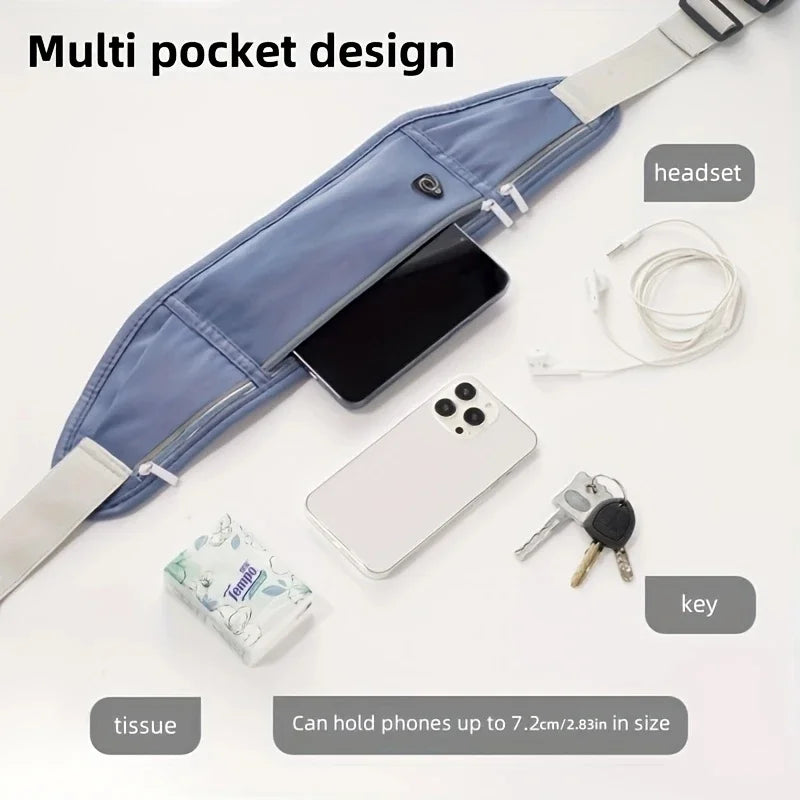 Adjustable Water-Resistant Running Waist Pack