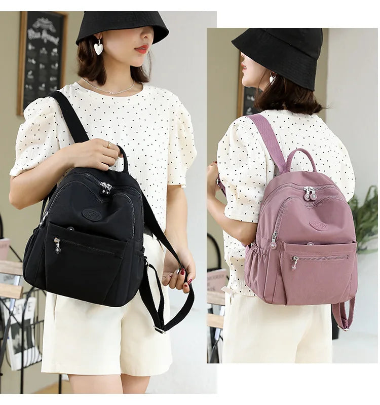 Durable Nylon Backpack for Daily Use