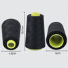 Solid Color Polyester Sewing Thread Spools (3000 Yards Each)