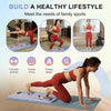 Foldable Pilates Board with Resistance Bands
