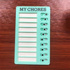 Reusable Kids Chore Chart with Daily Task Checklist