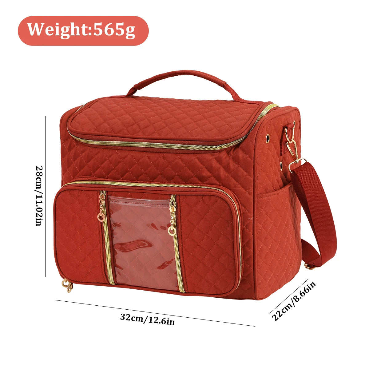 Portable Yarn Storage & Crochet Organizer Bag