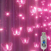 Guirlande LED Papillon Alimentée par USB