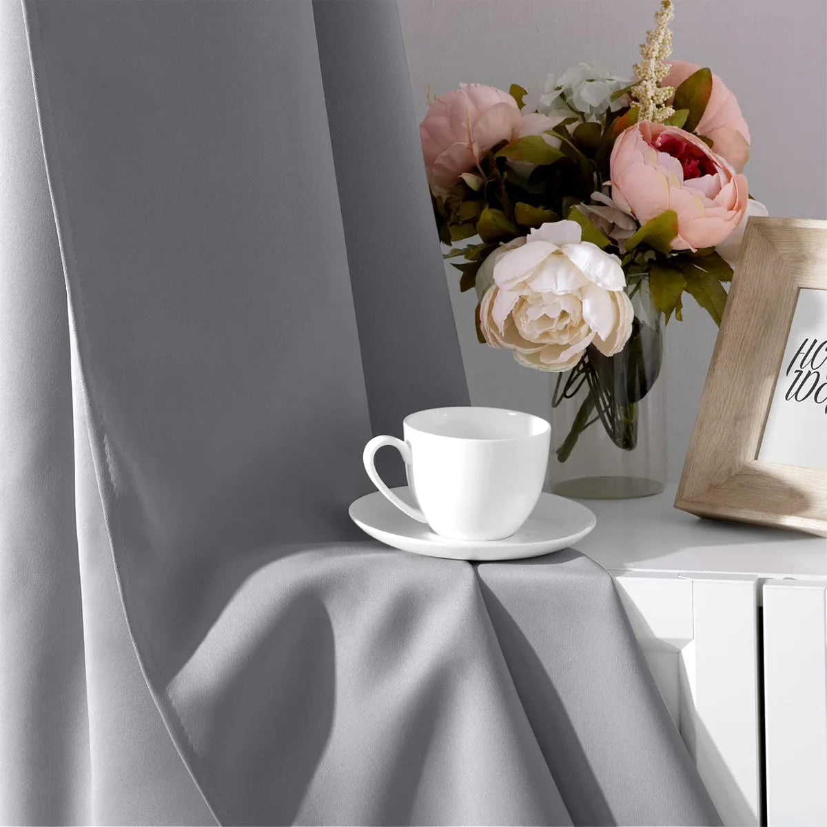 Blackout Curtains with Grommets – Thermal Insulated & Noise Reducing