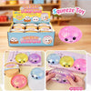 Dumpling Squishy Toy with Smiley Face