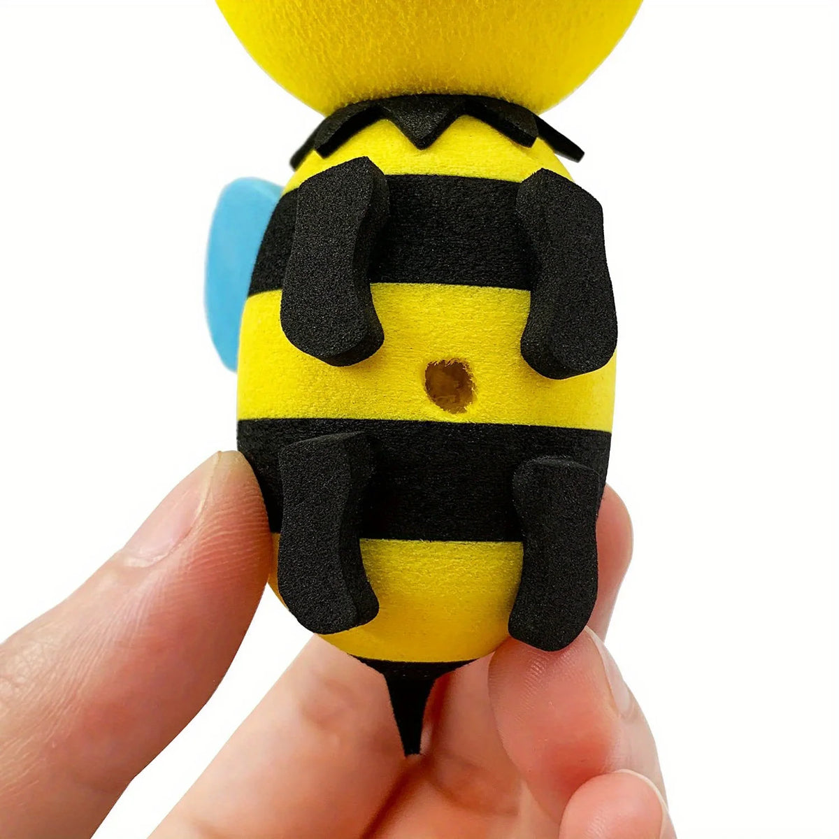 Cute Smiling Bee Car Antenna Toppers (Set of 2)