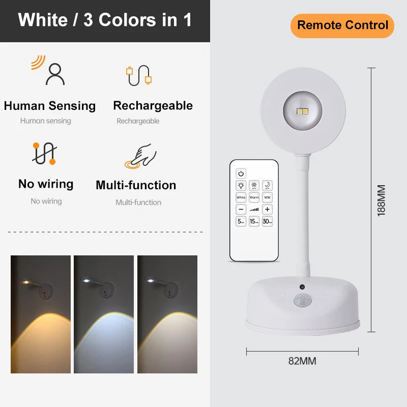 Lampe Murale à Capteur Intelligent