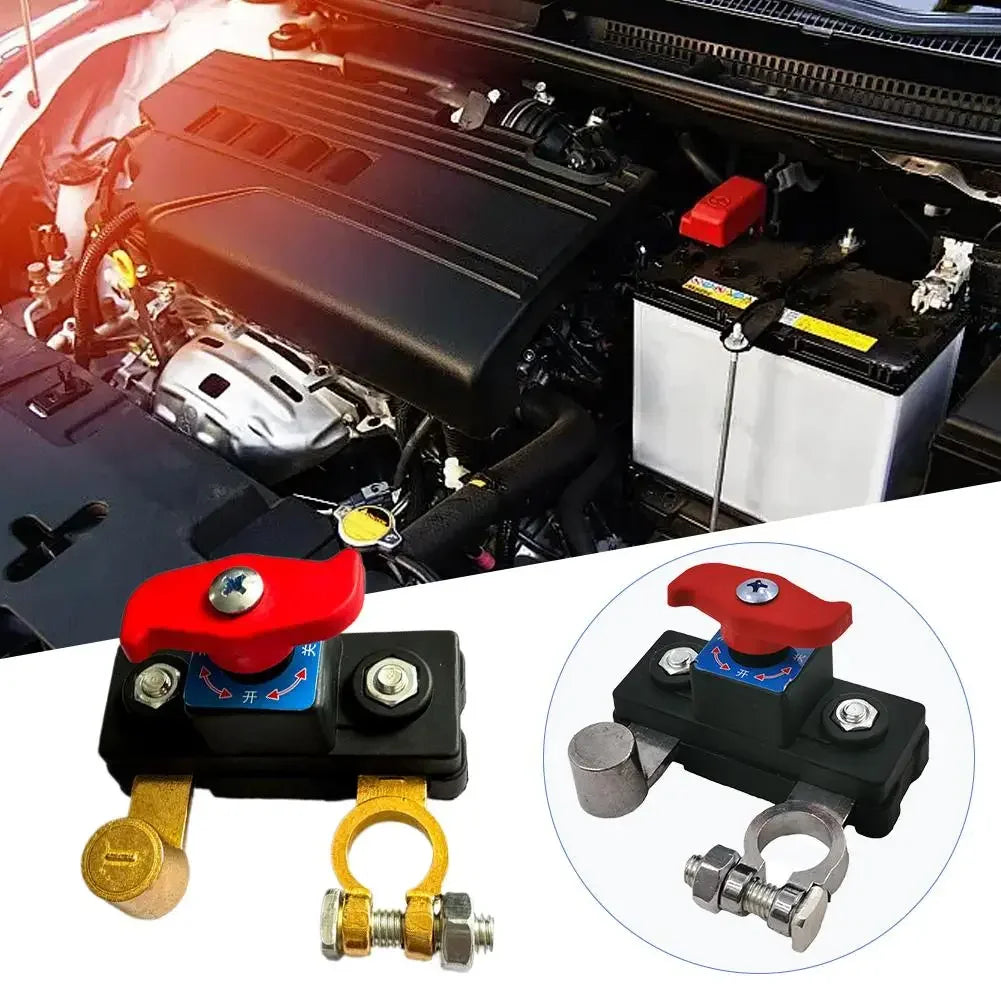 Heavy-Duty Battery Disconnect Switch with Tool-Free Knob